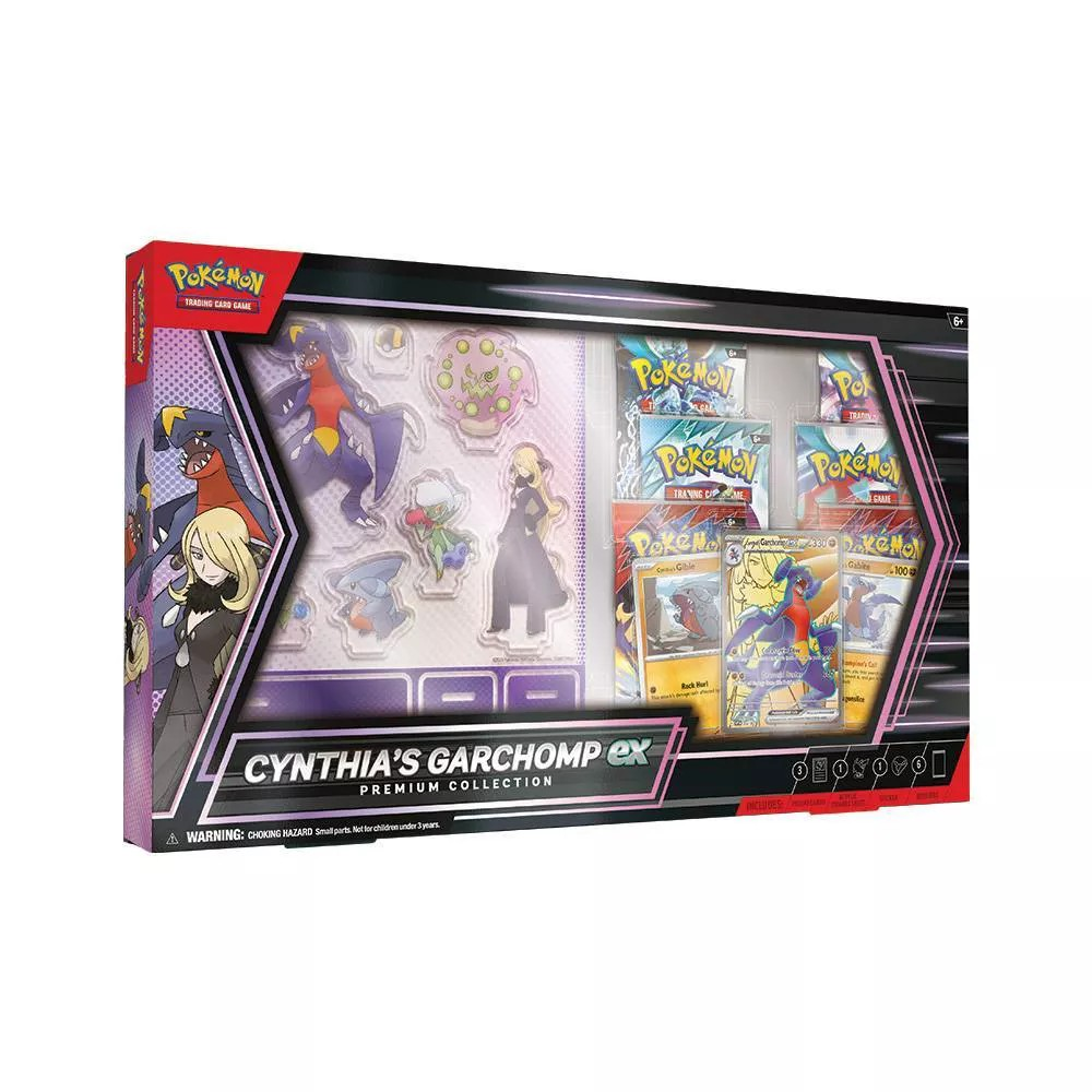 Pokémon Trading Card Game: Cynthia’s Garchomp Ex Premium Collection