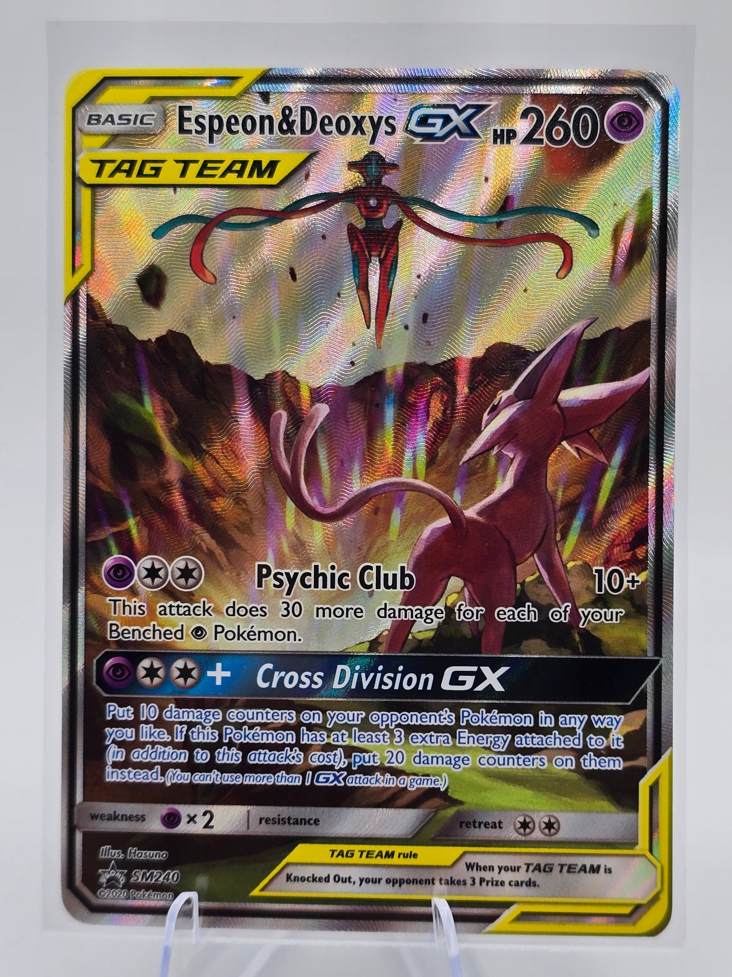 Espeon & Deoxys GX - SM240 - SM Promos (SMP)